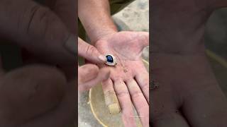 SHOCKING Beach Cleanup: I Found a GOLD Pendant with a Sapphire! #treasurehunt