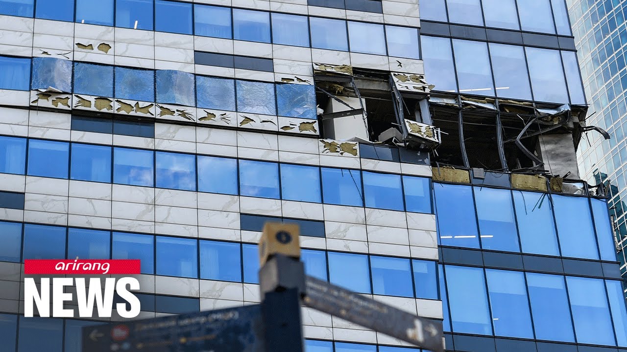 Drones target Moscow, high-rise building in business district hit again