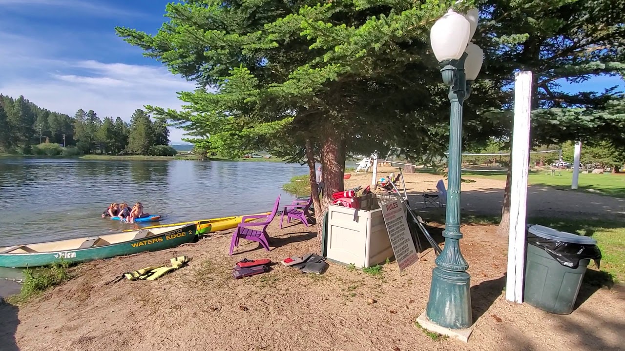RV Park pond YouTube