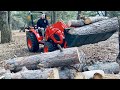 Firewood Tractor - Kioti CK2610