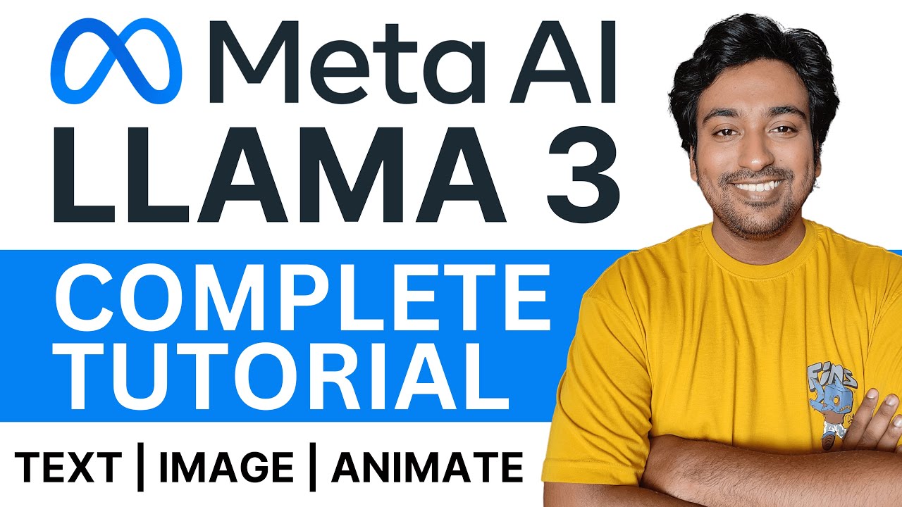 Meta AI's Llama 3 - How to Generate Text, Image & Animation For Free ...