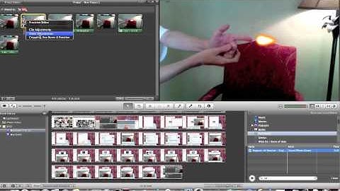 how to make a muzzle flash in imovie