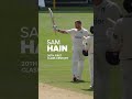 What. A. Player. Sam. Hain. #cricket