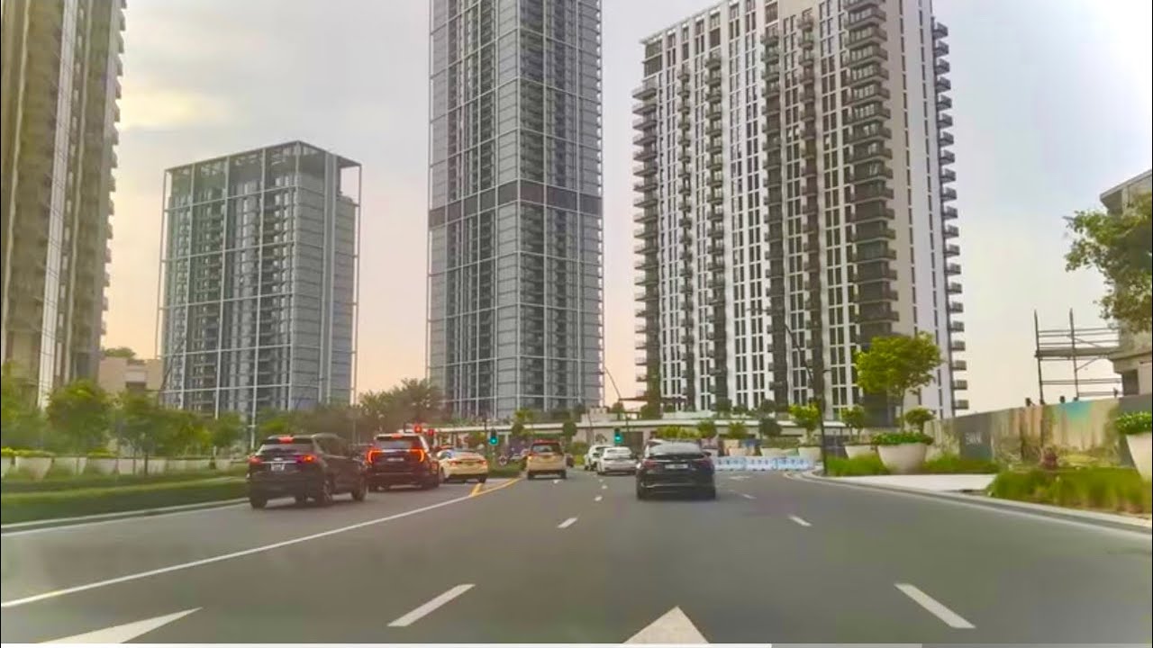 Dubai Creek Harbor Driving Tour 2025 [4K]