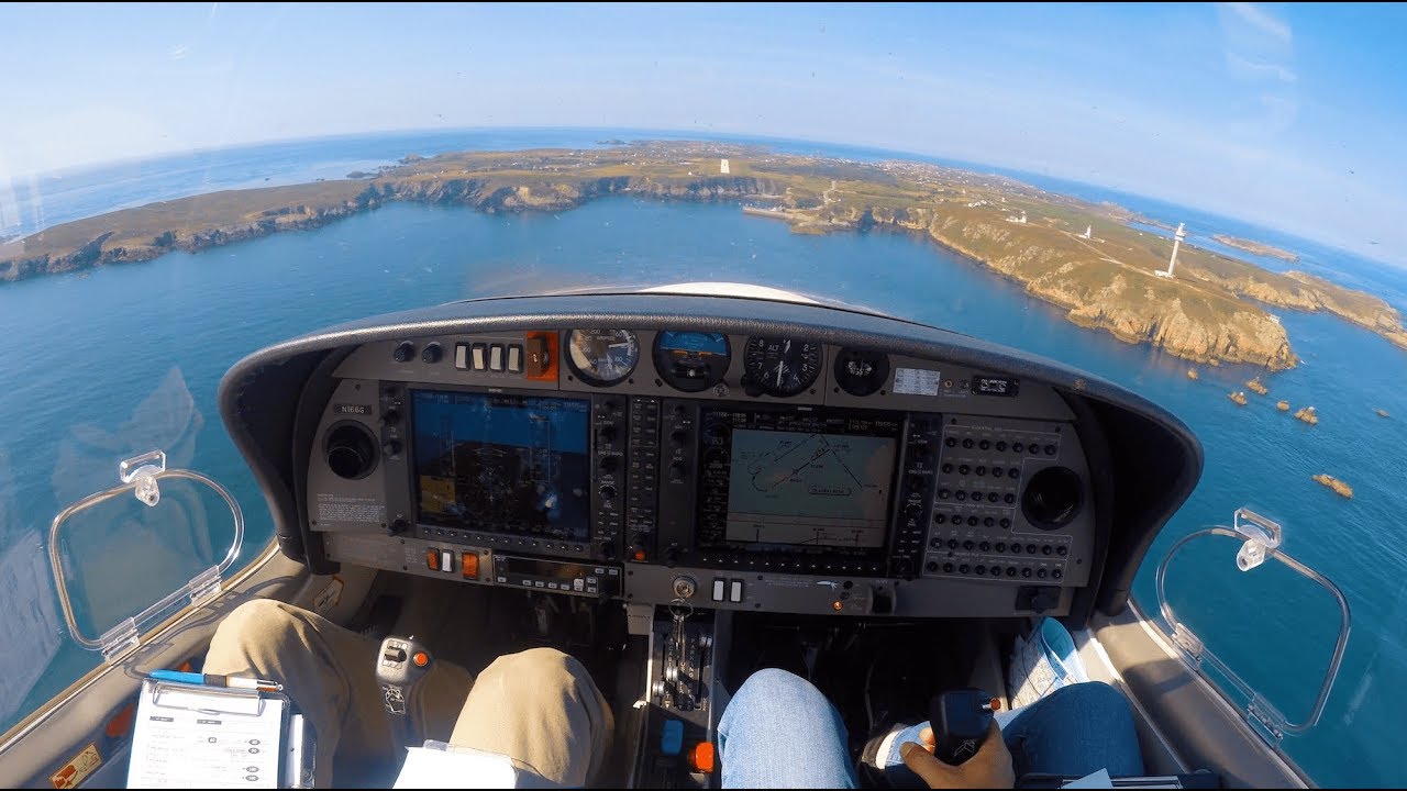 🛩 Vol IFR destination Ouessant avec ATC