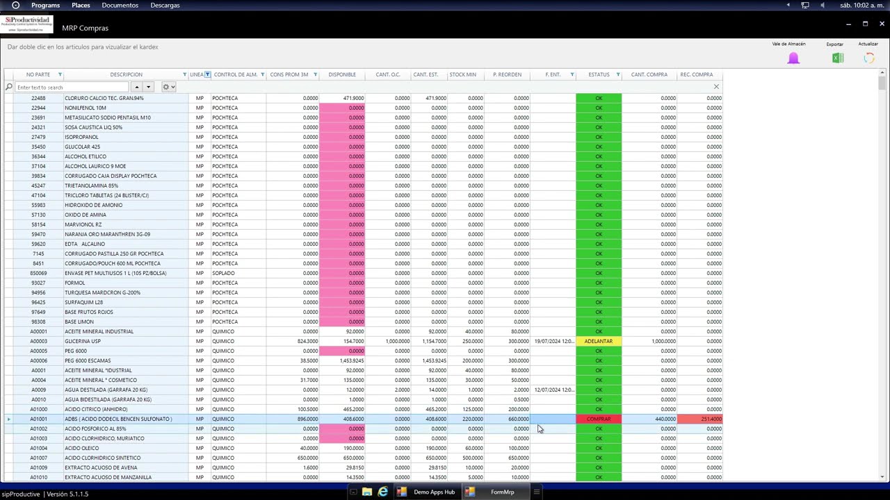 SIP 5 49 MRP COMPRAS