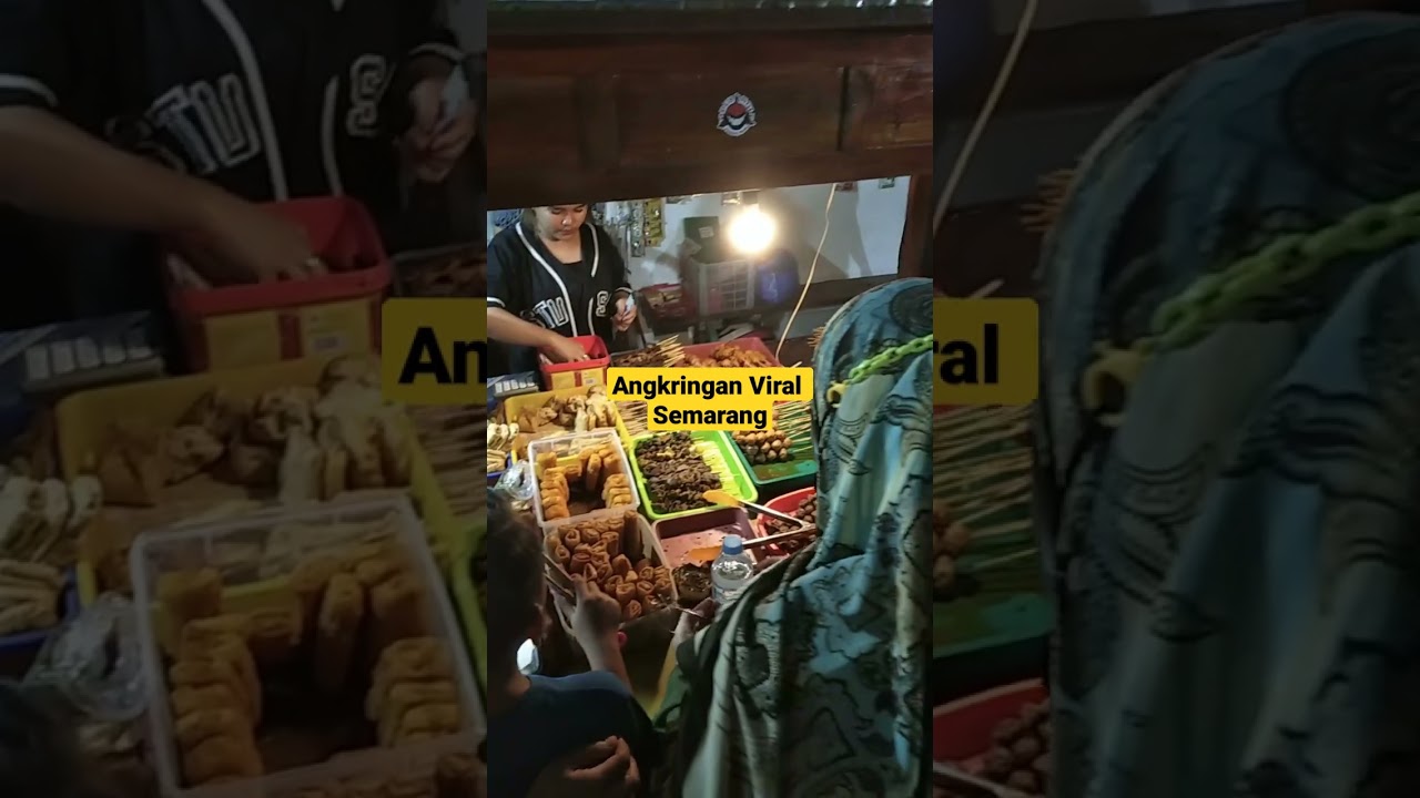 Perempuan CANTIK Si Penjual Angkringan Viral SEMARANG 