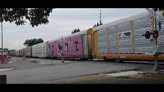 A long and loaded Southbound CSX M209-22 leaving Portland, TN. on 410 axles 5/24/24.