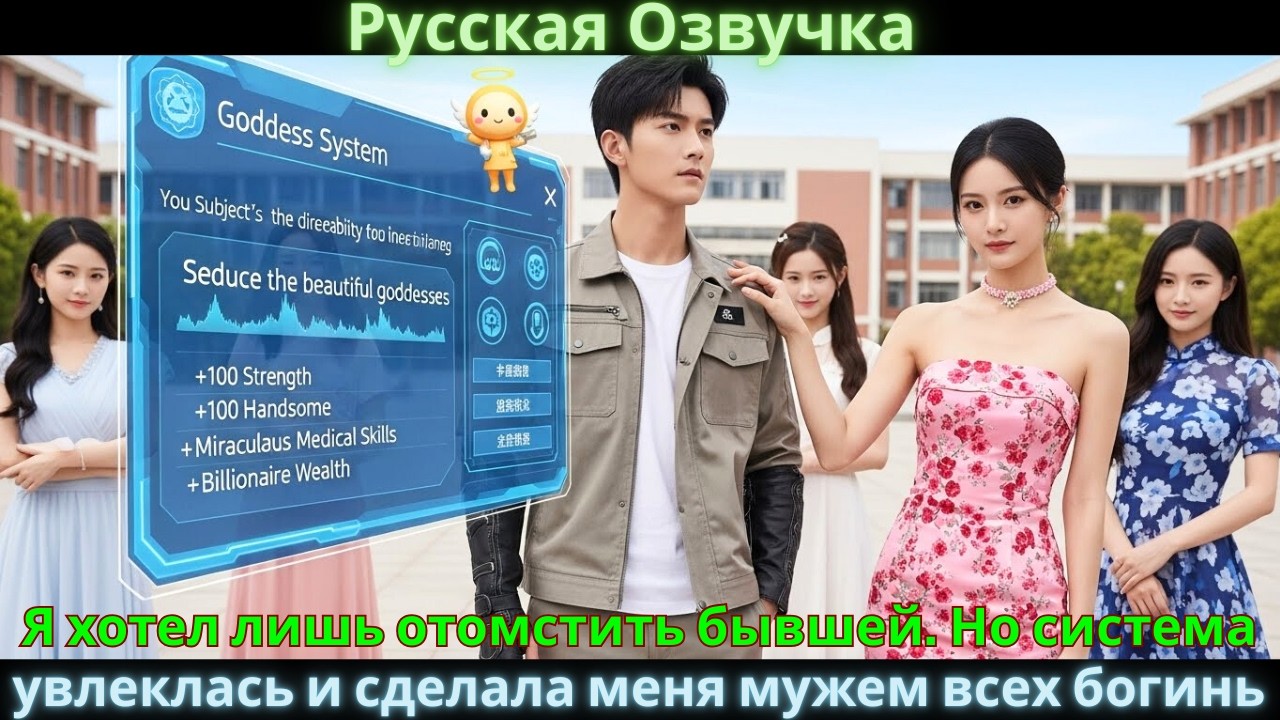 Я хотел лишь отомстить бывшей. Но система увлеклась и сделала меня мужем всех богинь