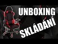 Nové židle | UNBOXING A SESTAVENÍ RACING PRO ZK-012 | CZ/SK