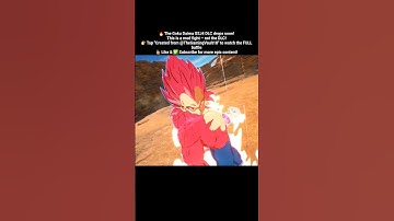 Introducing: SSJ4 Daima Goku vs Vegeta! 💥 | DB Sparking Zero Mod #goku #vegeta #dragonball #anime