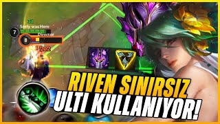 RIVEN REWORK YEDİ SINIRSIZ ULTİ KULLANIYOR !! - Wild Rift