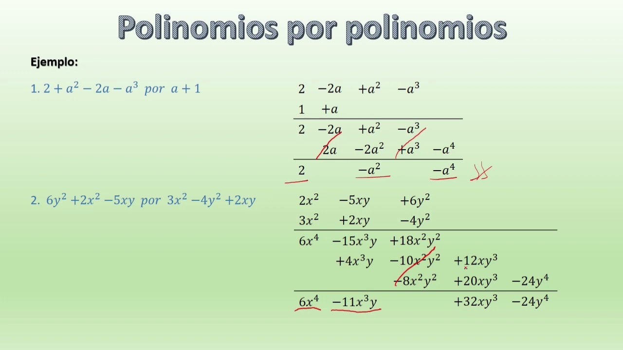 Ejercicio 42 Algebra de Baldor (multiplicación polinomios por