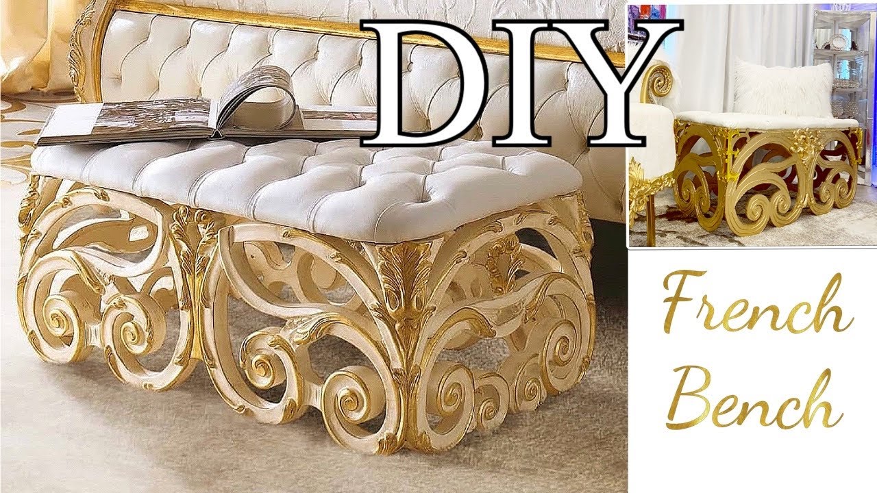 DIY CARDBOARD BENCH HOW I Recreated this Luxury Bench with Cardboard