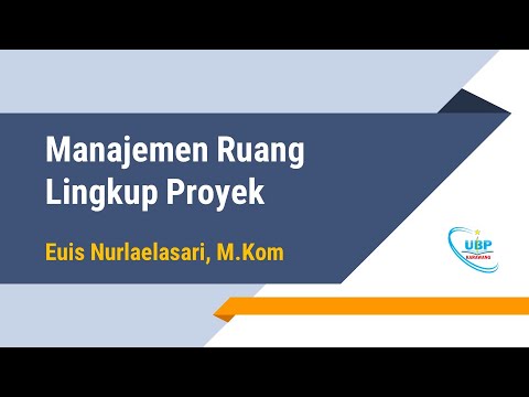 Video: Alat atau teknik apa yang akan digunakan manajer proyek untuk mengontrol ruang lingkup?