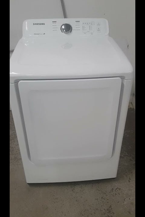 Samsung Moisture Sensor Dryer