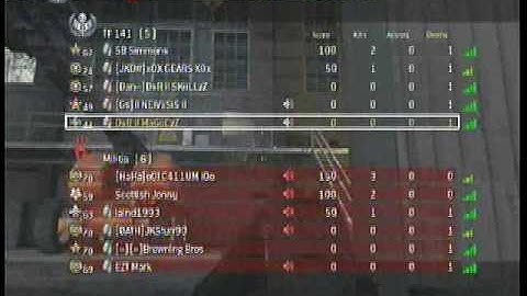 MW2 spawn kill throwing knife amazing