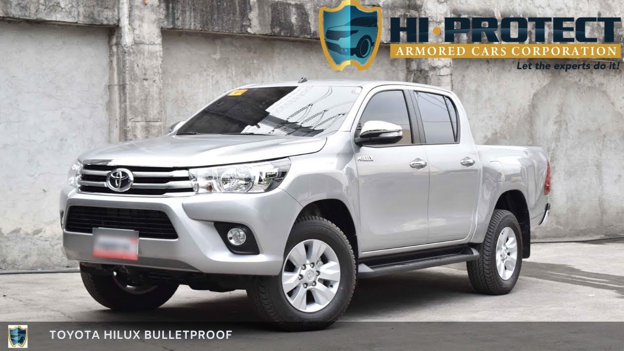 BULLETPROOF CARS TOYOTA HILUX CONQUEST VIGO PHILIPPINES MANILA LUZON 