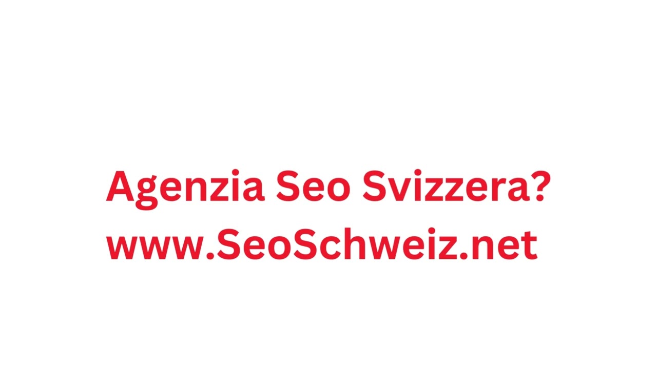 www.SeoSchweiz.net Agenzia Seo Svizzera