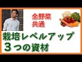 【家庭菜園】３種の神器（マルチシート・トンネル・べたがけ）で１つ上を目指そう/「作型」総論Part2