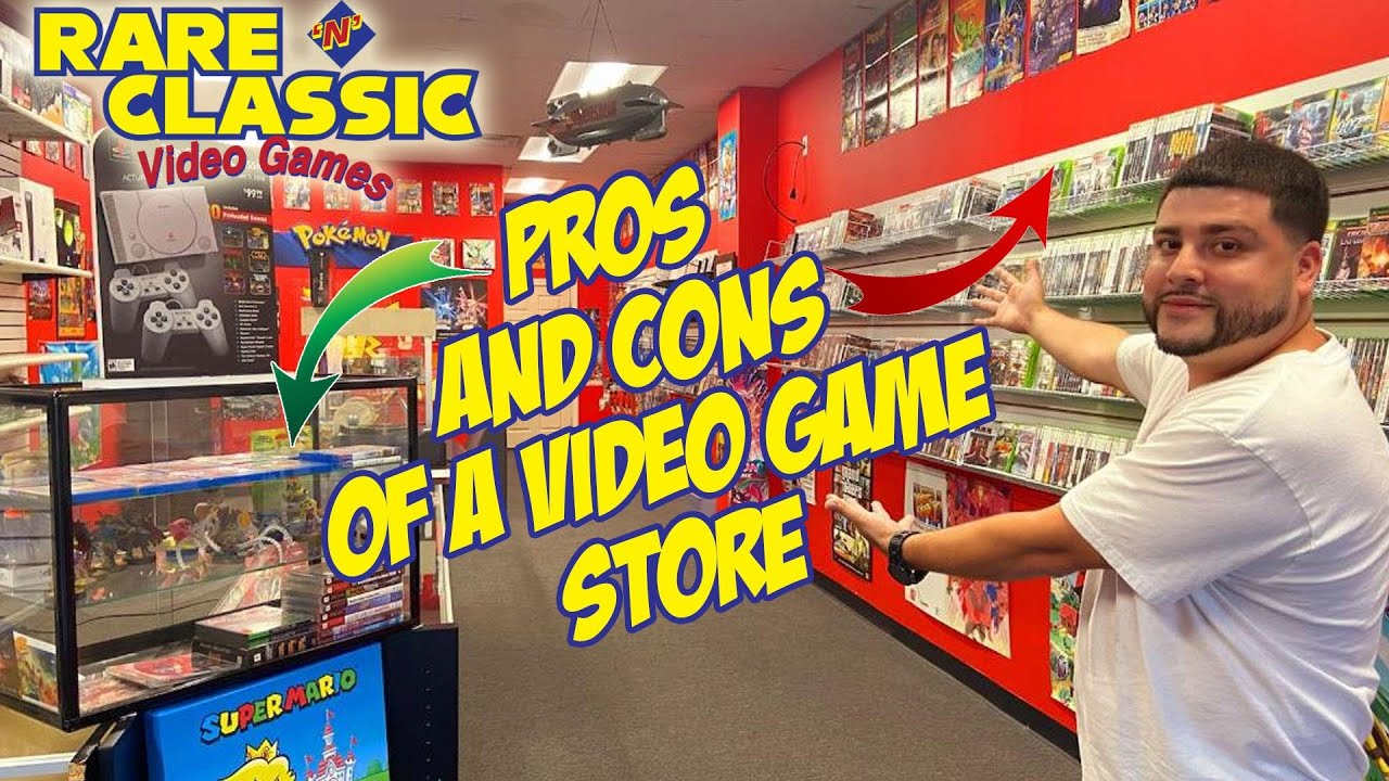 Owning a Video Game Store is not EASY. YouTube