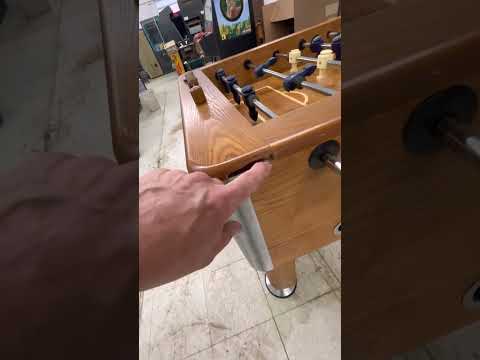 Arcadia Auctions #3: (working) modern Harvard Foosball table non coin-operated