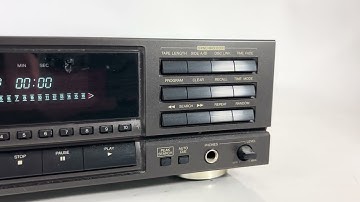 Technics SL-PG300 Compact Multi-Stage Noise Shaping CD Player - Video 1