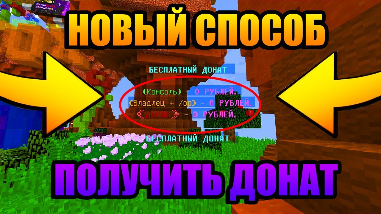 Как получить на любом сервере. Как получить бесплатный донат на сервере. Получил донат.