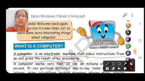 Class lII Computer 06 04 2021 by Ms Poonam Singh