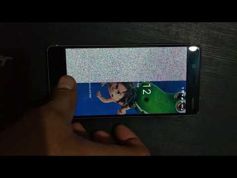 Nokia 8 Half Screen Issue