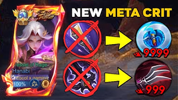 META HANABI NEW ABNORMAL BURST DAMAGE BUILD!🔥 (must try) HANABI BEST 1 HIT BUILD 2025!!