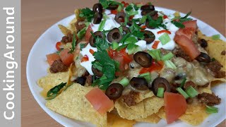 Classic Beef Nachos Supreme Recipe
Classic Beef Nachos Supreme Recipe
This Nacho recipe is one of my winners and the most wanted foods that my Friends want when they come to my home to watch a film or some game on Tv. Now the old popcorn thing will not do it anymore.
Try this basic classic recipe and let me know how yours turned out.
Ingredients
1 pkg. - Unsalted or salted nachos, tortilla, and corn chips
2 lbs. - Lean or medium ground beef
1 med. - Onion, chopped
2 to 3 tbsp. - Taco sauce mix, (see below)
1/4 cup - Ketchup or 1 tbsp. tomato paste.
3/4 cup - Canned black beans rinsed and drained
Salt and pepper to taste.
As needed
Cheddar cheese, sliced or shredded
Tomatoes, drained and chopped
Green onions, chopped
Black olives, sliced
Hot red peppers
Sour cream
Parsley chopped
Taco sauce homemade
1 to 2 tsp. - Hot chili powder
1 to 2 tsp. - Cumin powder
1 to 2 tsp. - Garlic powder
1/2 to 1 tsp. - Paprika powder
1/4 to 1/2 tsp. - Oregano Classic Beef Nachos Supreme Recipe