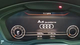audi a4 flickering problem