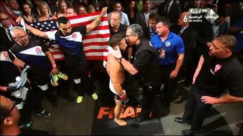 Chad Mendes Entrance UFC 189 Aaron Lewis - Country Boy