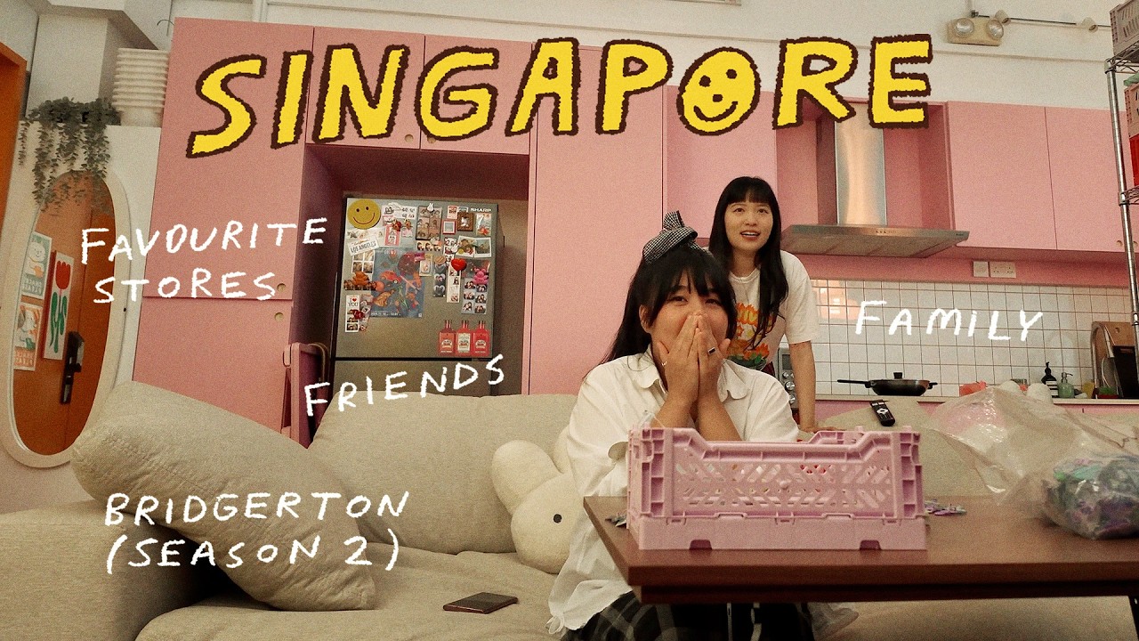Singapore ❤️‍🔥 bookstores, buying brushes & bridgerton s2