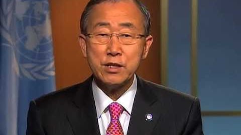 Ban Ki-moon, World Food Security and "Zero Hunger Challenge"