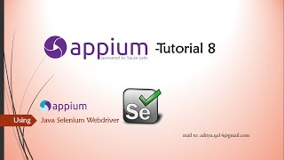 Testing Android native app in appium step by step
