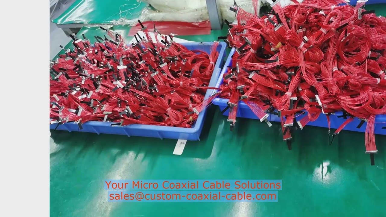 Specialized micro-coax harness TDR impedance test Turnkey Systems Integrator Embedded Systems Manufa