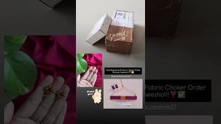 messho Order❤️#meesho #meeshohaul #jewelrymaking #jewellery #viral #viralshort #diy #bugadi #choker