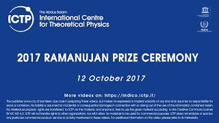 2017 Ramanujan Prize Ceremony