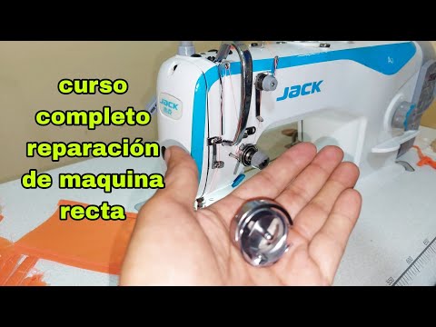 curso completo reparación de maquina de coser recta industrial