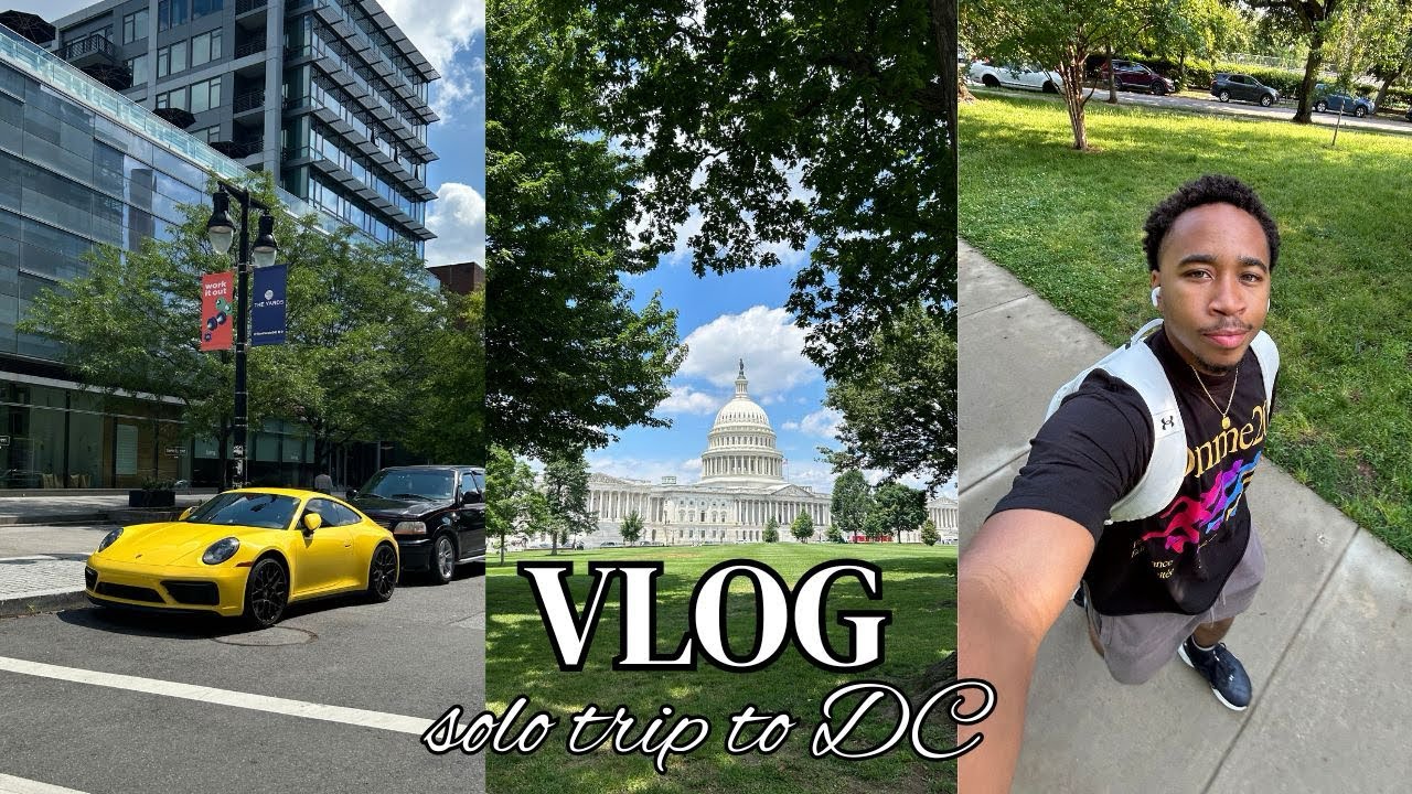 SOLO TRIP TO DC | VLOG 🎥