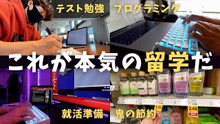 【留学Vlog】本気でアメリカ留学をする男の１日 | コンピュータサイエンス | 留学生活