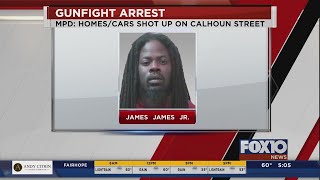 James James arrested in Mobile gunfight