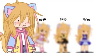 Rating GachaTuber’s outfits on my OC!