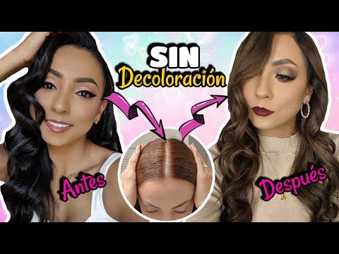 Video: Cómo teñir el cabello oscuro con un color más claro (con imágenes)