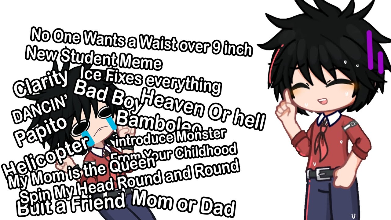 Делаю все Gacha Trends, которые могу вспомнить: 🥲🙏