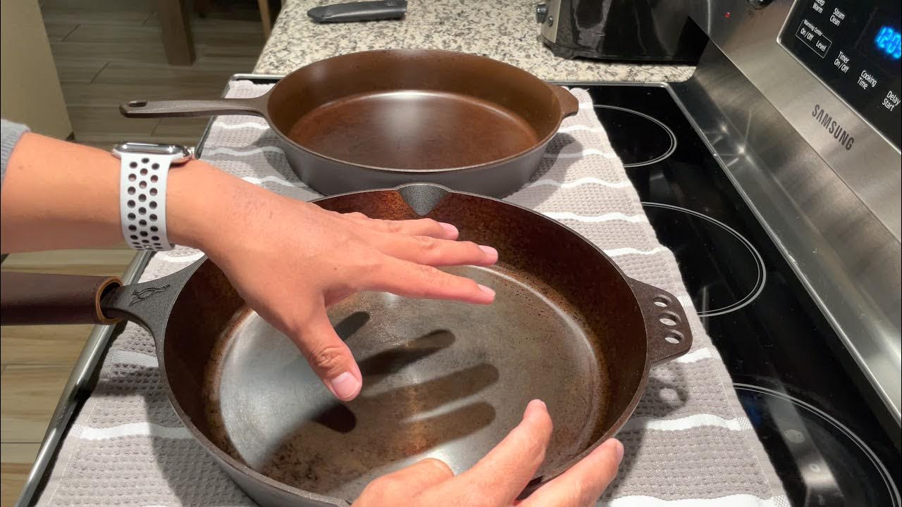 Smithey & Field cast iron skillet comparison YouTube