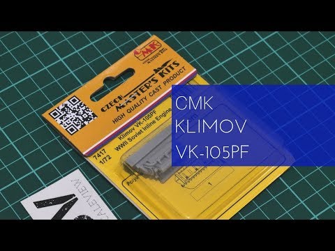 CMK 1/72 Klimov VK-105PF Engine (7417) Review