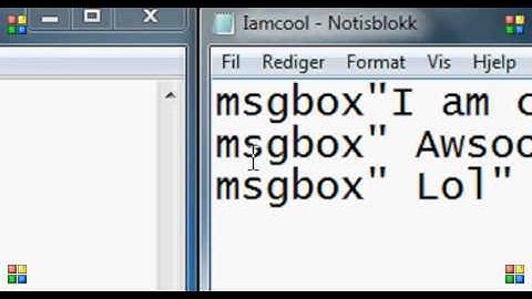 How to make fake pop ups with notepad